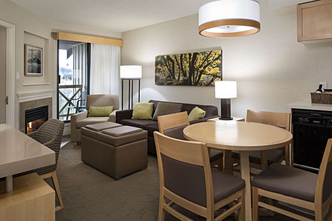 Dining Room and Living Room