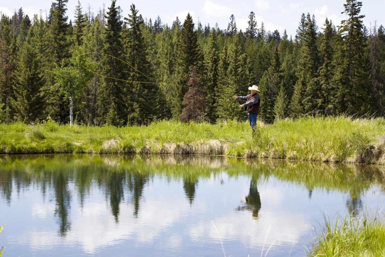 Fly Fishing at Echo Valley Ranch & Spa