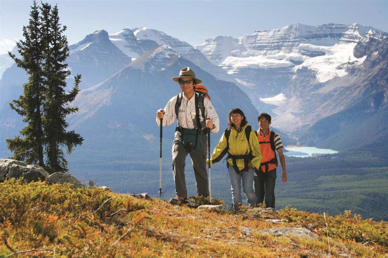 Hiking from Fairmont Chateau Lake Louise
