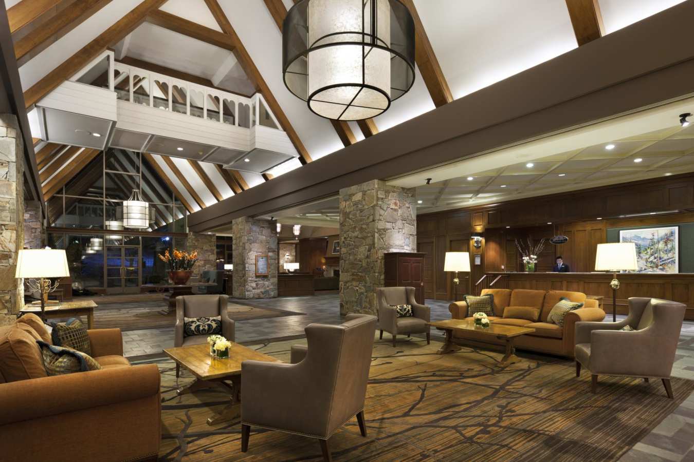Great Hall Lobby - Fairmont Chateau Whistler