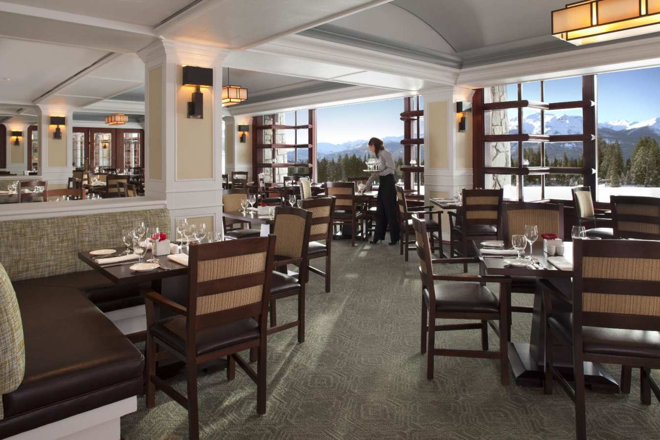 Restaurant at Fairmont Jasper Park Lodge