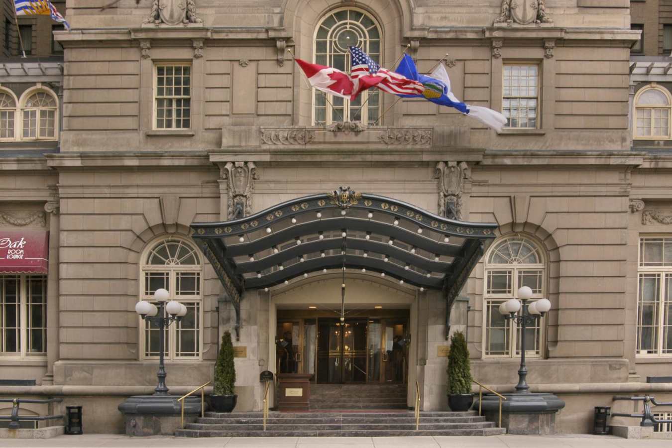 Fairmont Palliser Hotel Entrance