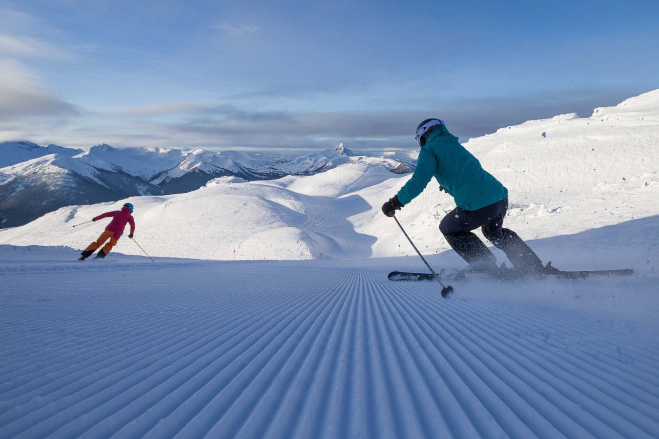 Skiing in Whistler 