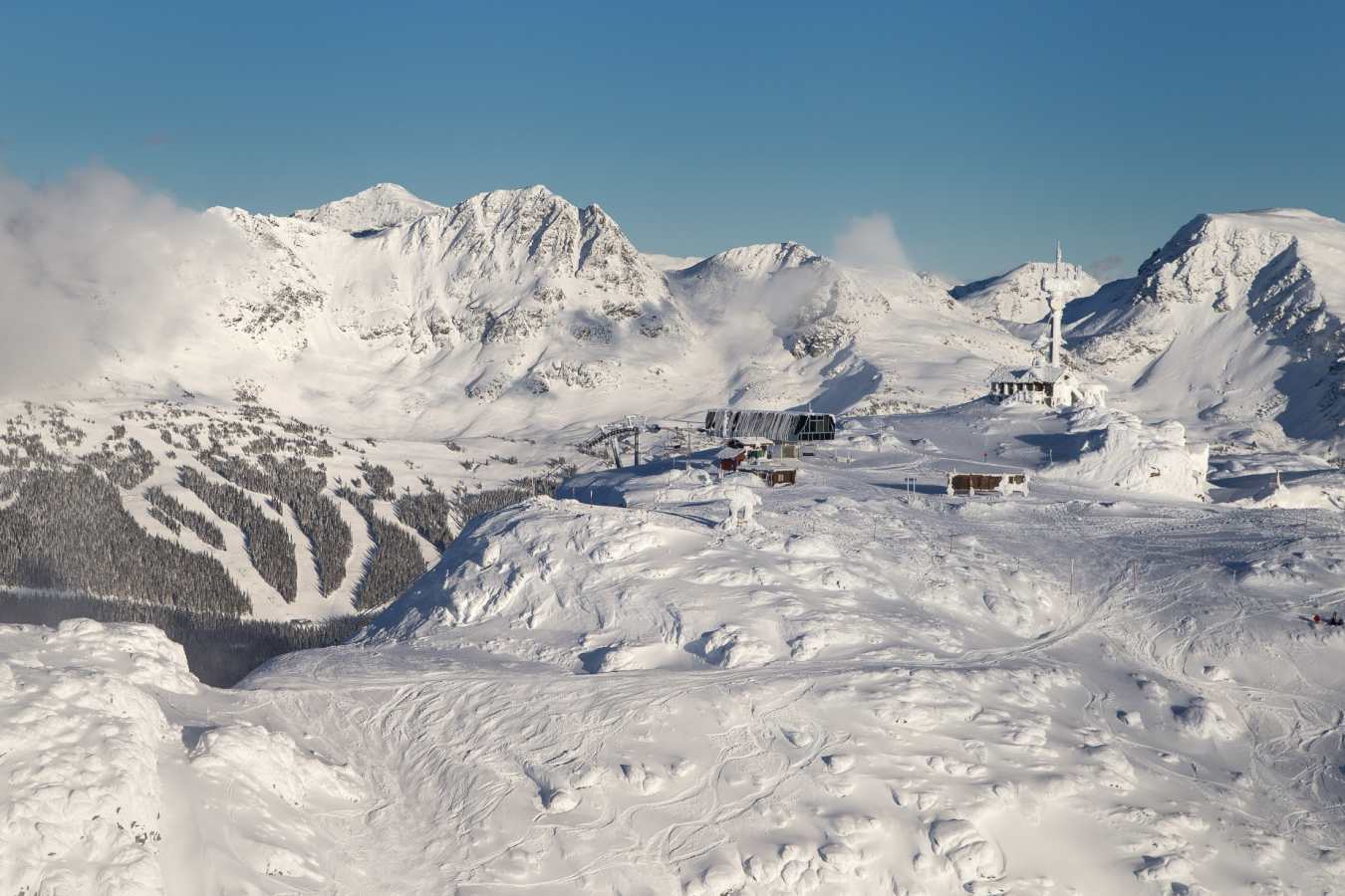 Aerial view of Whistler