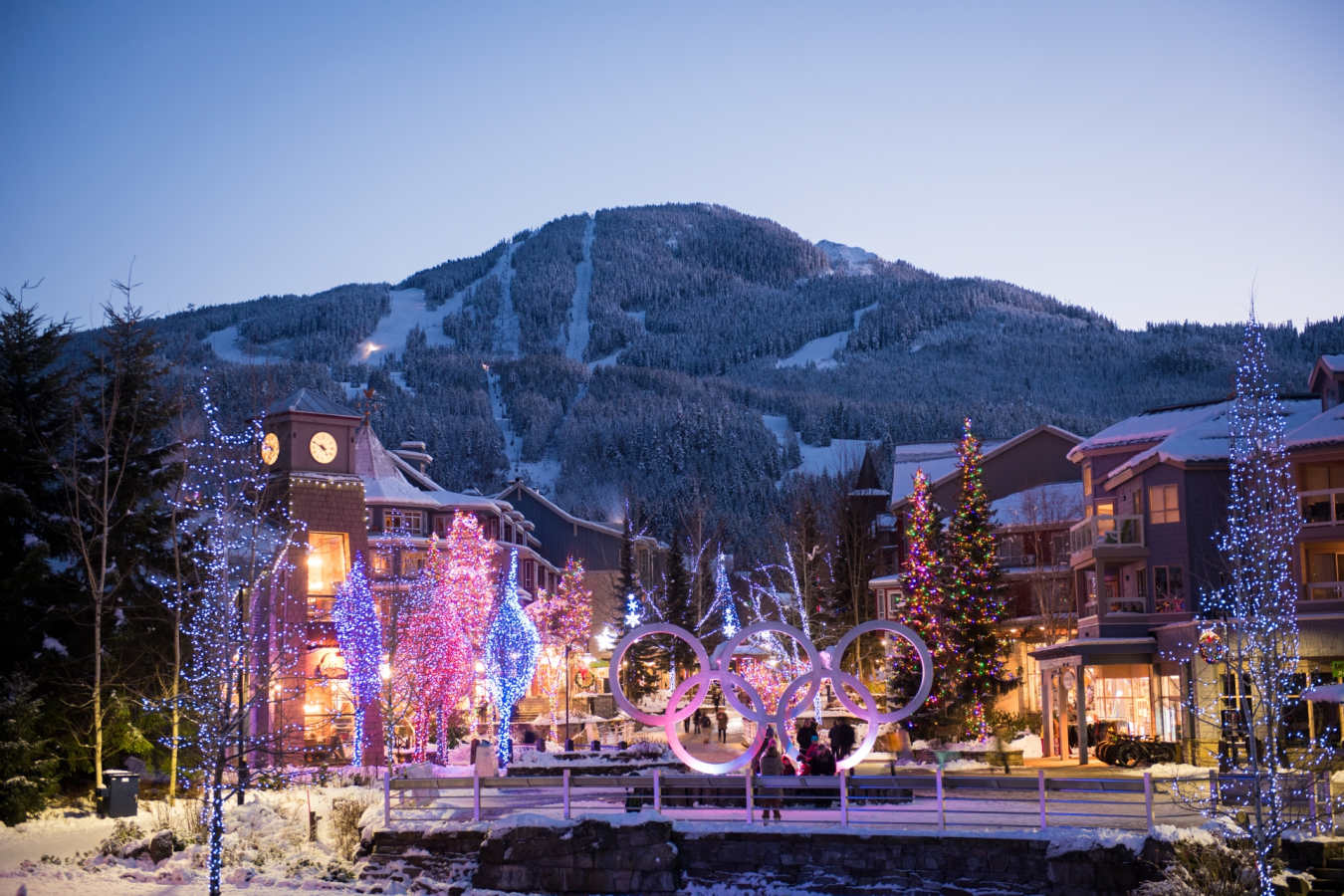 Whistler holiday lights 