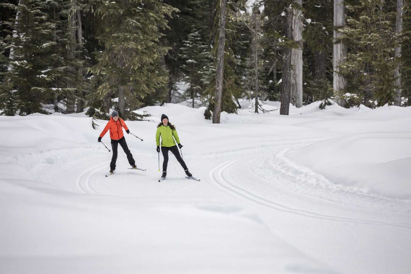 Nordic skiing at Whistler Olympic Park 