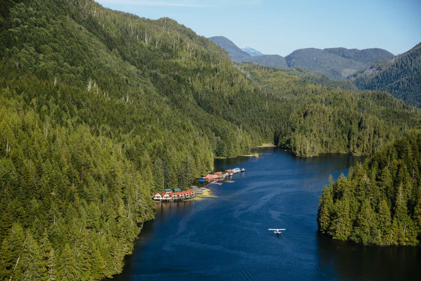 Remote wilderness lodge - Nimmo Bay