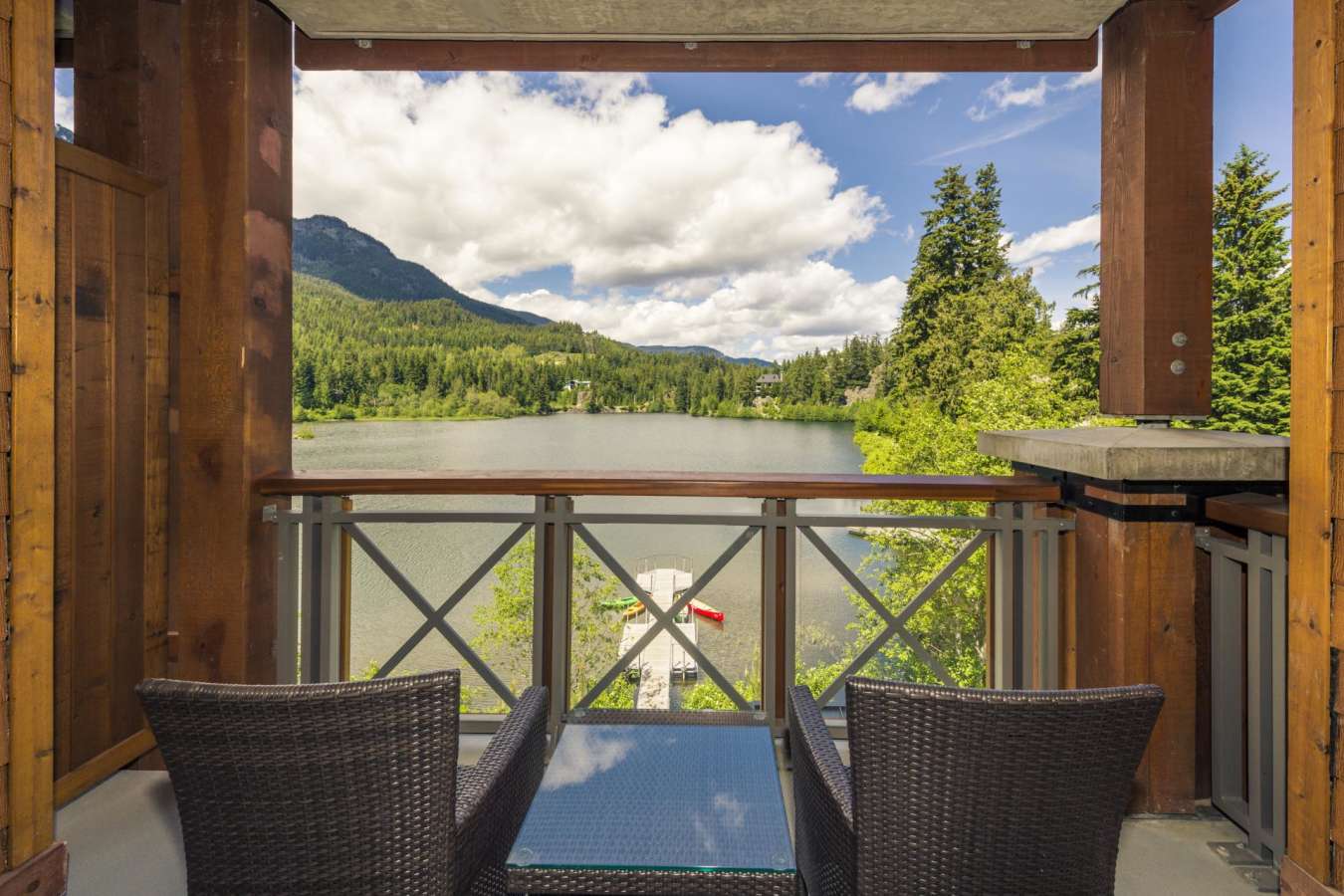 Balcony views - Nita Lake Lodge