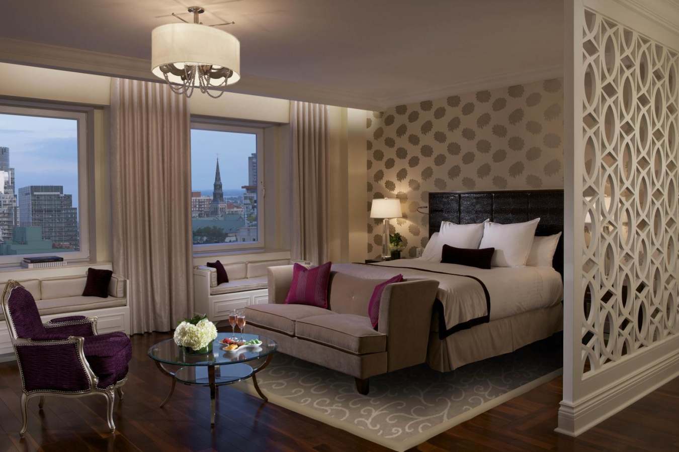 Junior Suite at Ritz Carlton Montreal