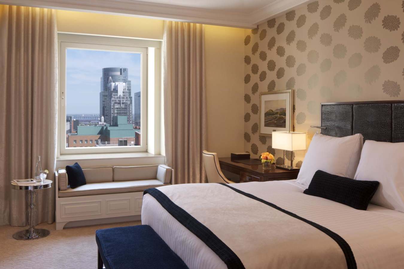 Deluxe room at Ritz Carlton Montreal
