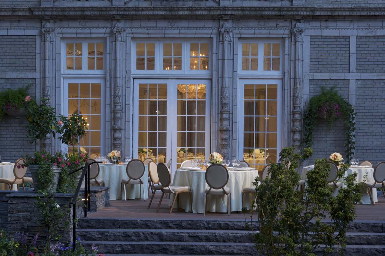 Garden Terrace at Ritz Carlton Montreal