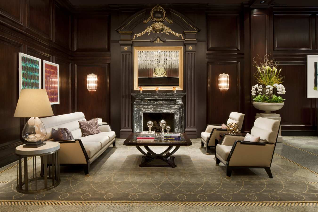 Lobby Seating - Rosewood Hotel Georgia 