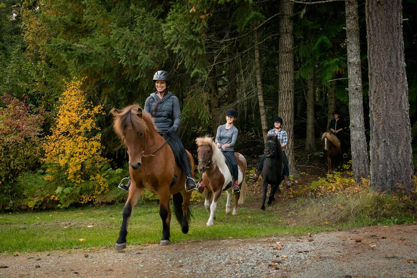 Horse riding