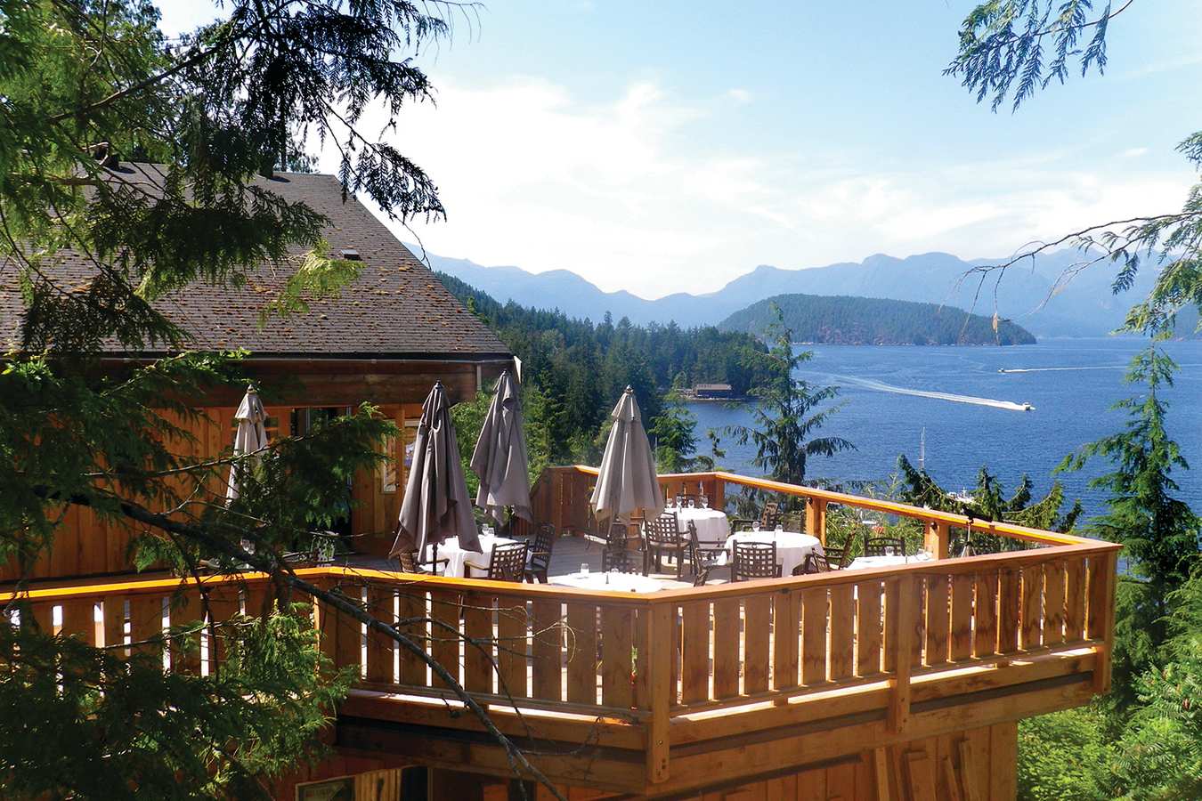 Terrace  - West Coast Wilderness Lodge