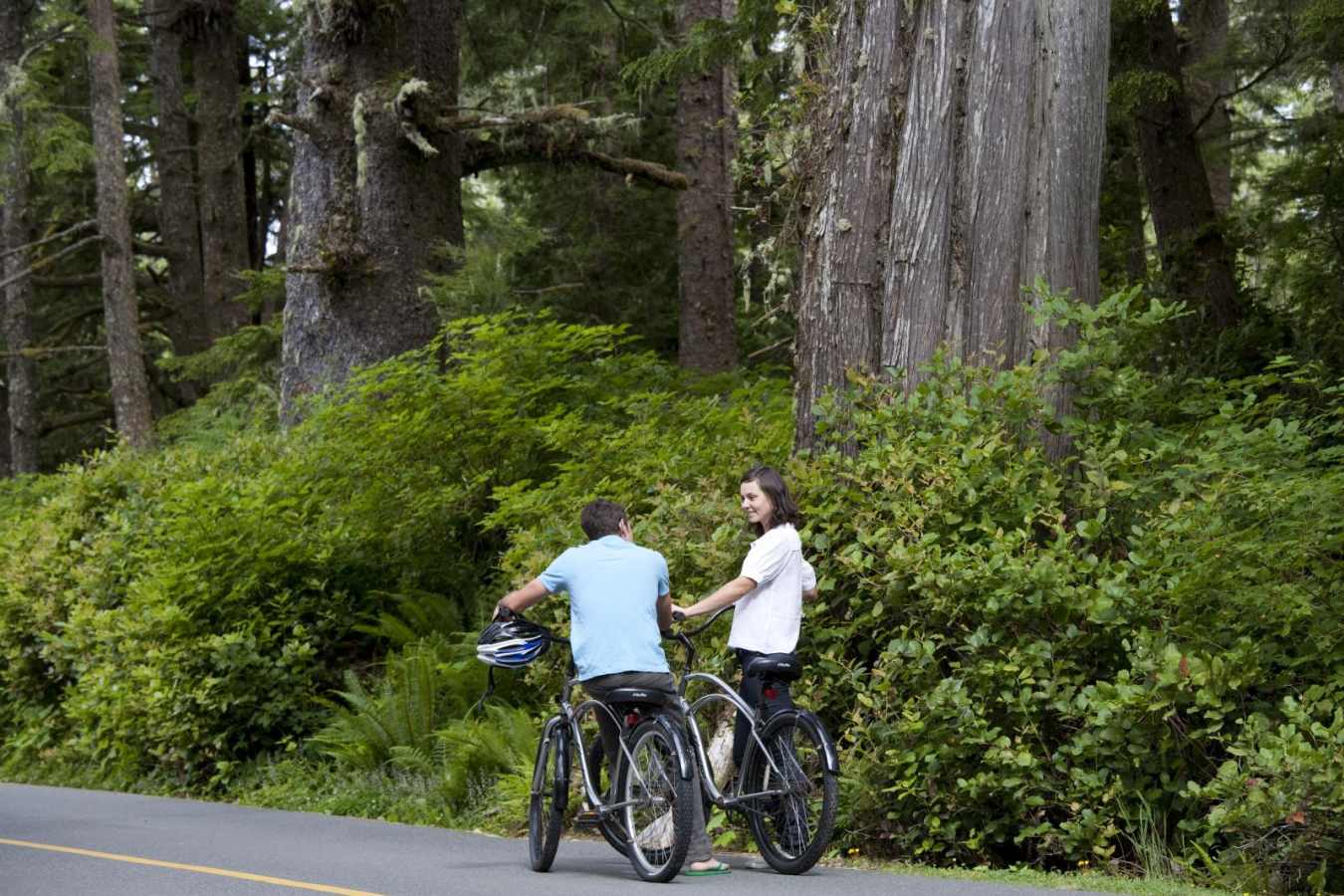 Cycling at Wickaninnish Inn