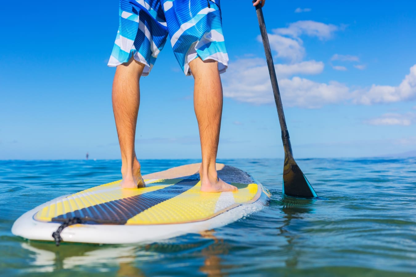 Stand up paddling boarding in Whistler - Canada