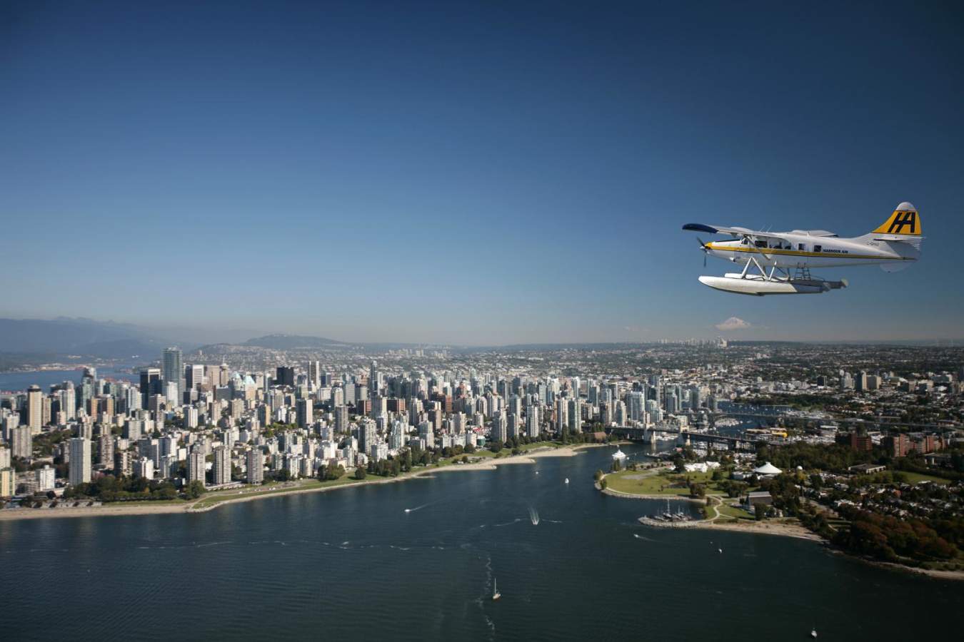 Seaplane over Vancouver - Planes Trains and Automobiles