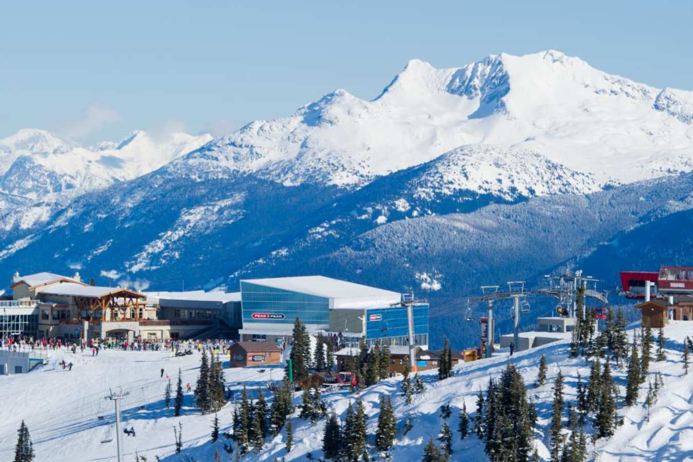 Whistler Mountain view - Ski Canada Adventure