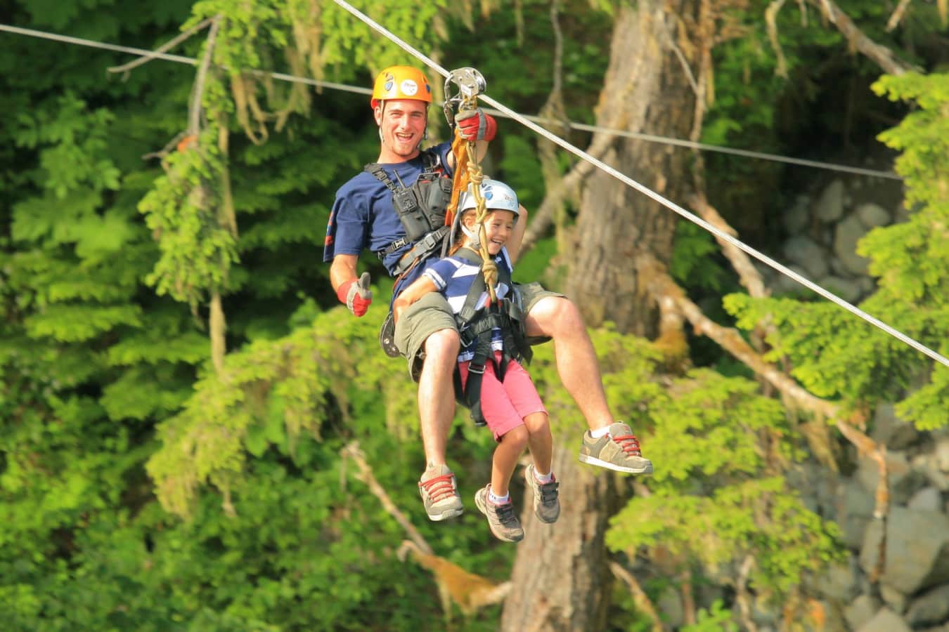 Zip lining - Best of British Columbia