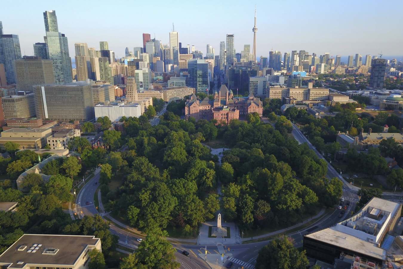 Aerial View Toronto - Gourmet Ontario and Quebec