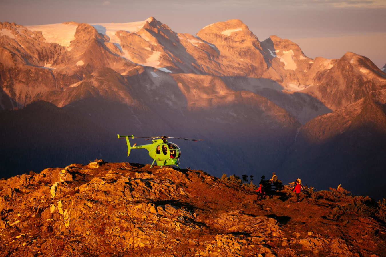 Heli hiking - West Coast Canada In Style