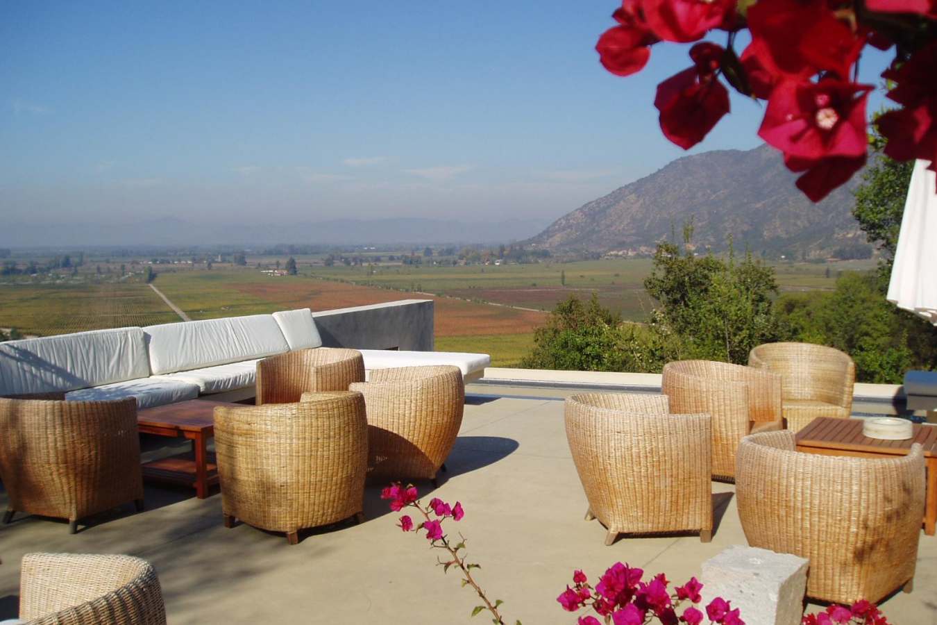 Overlooking the Vineyards - Clos Apalta Residence