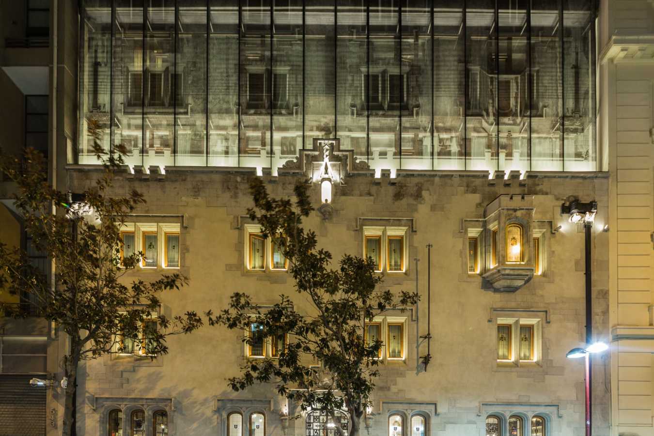 1920s facade - Hotel Magnolia 