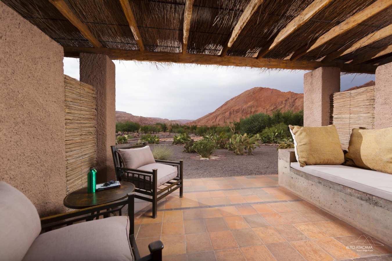 Quitor room terrace - Alto Atacama Desert Lodge & Spa
