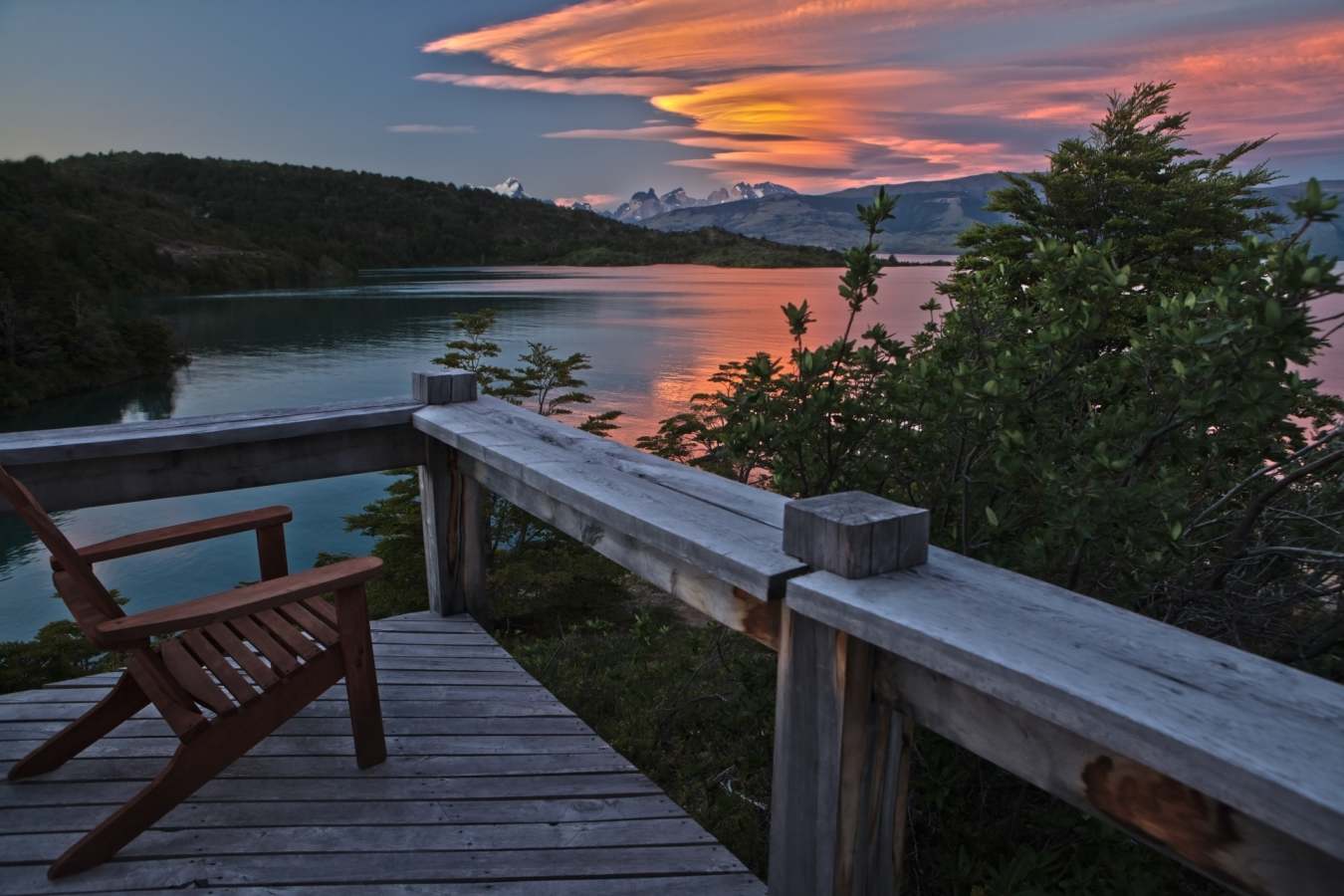 Sunset - Patagonia Camp
