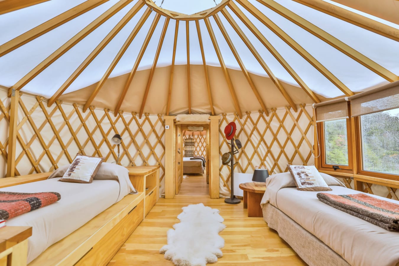 yurt interior