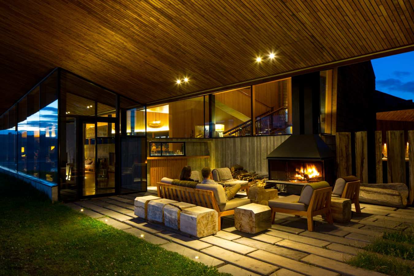 Outdoor common area - Tierra Chiloe 