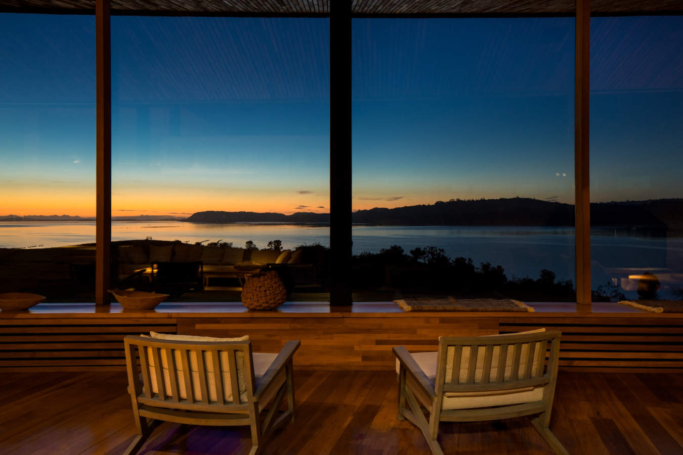 Sunset view - Tierra Chiloe 