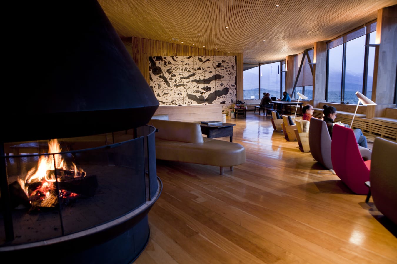 Seating communal area 