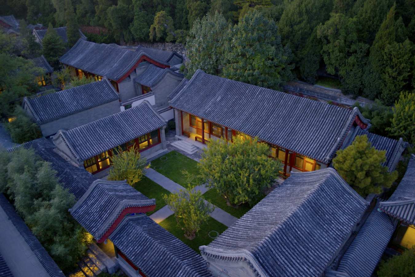 Aerial View - The Aman Summer Palace Beijing
