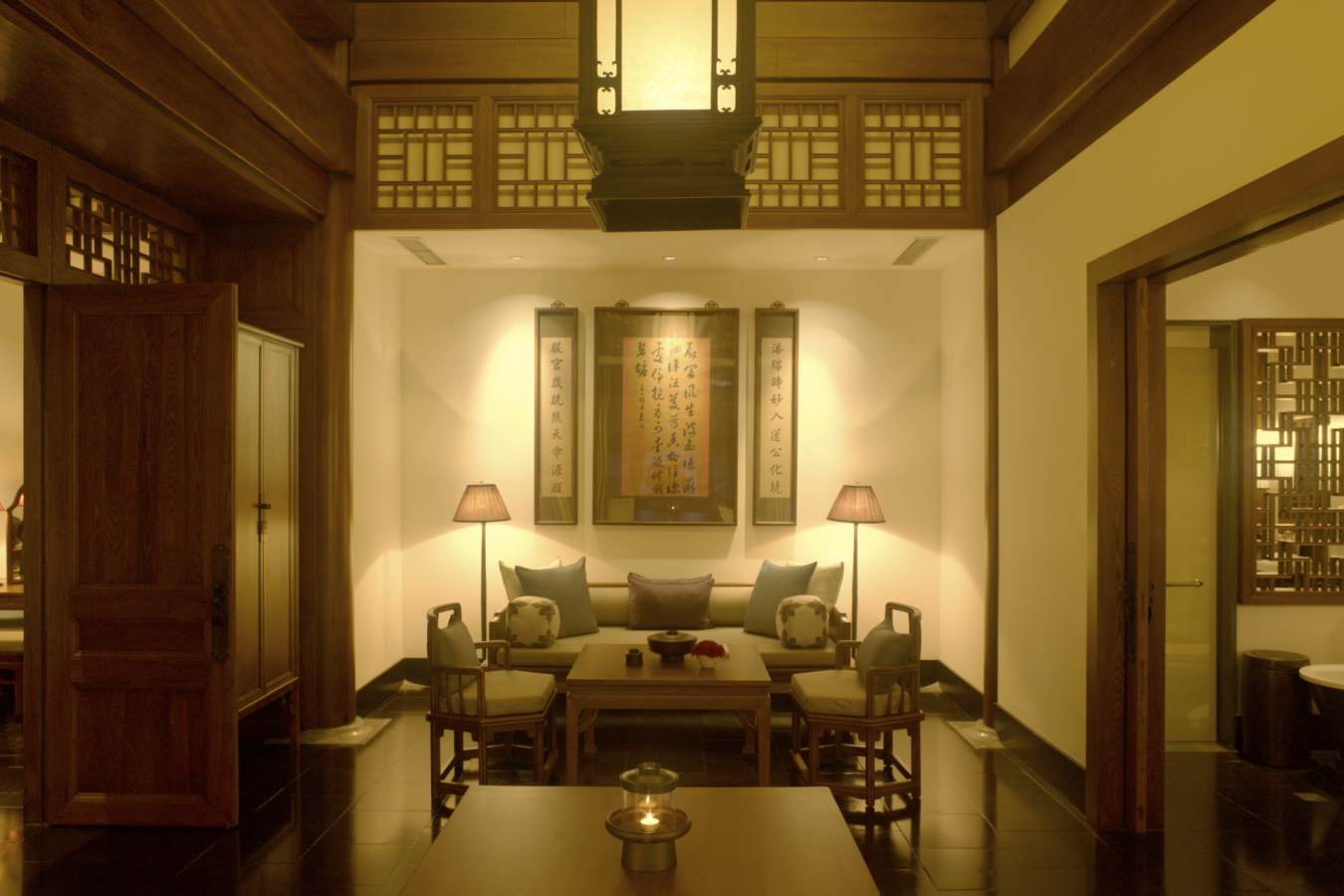 Courtyard Suite Dining Area - The Aman Summer Palace Beijing
