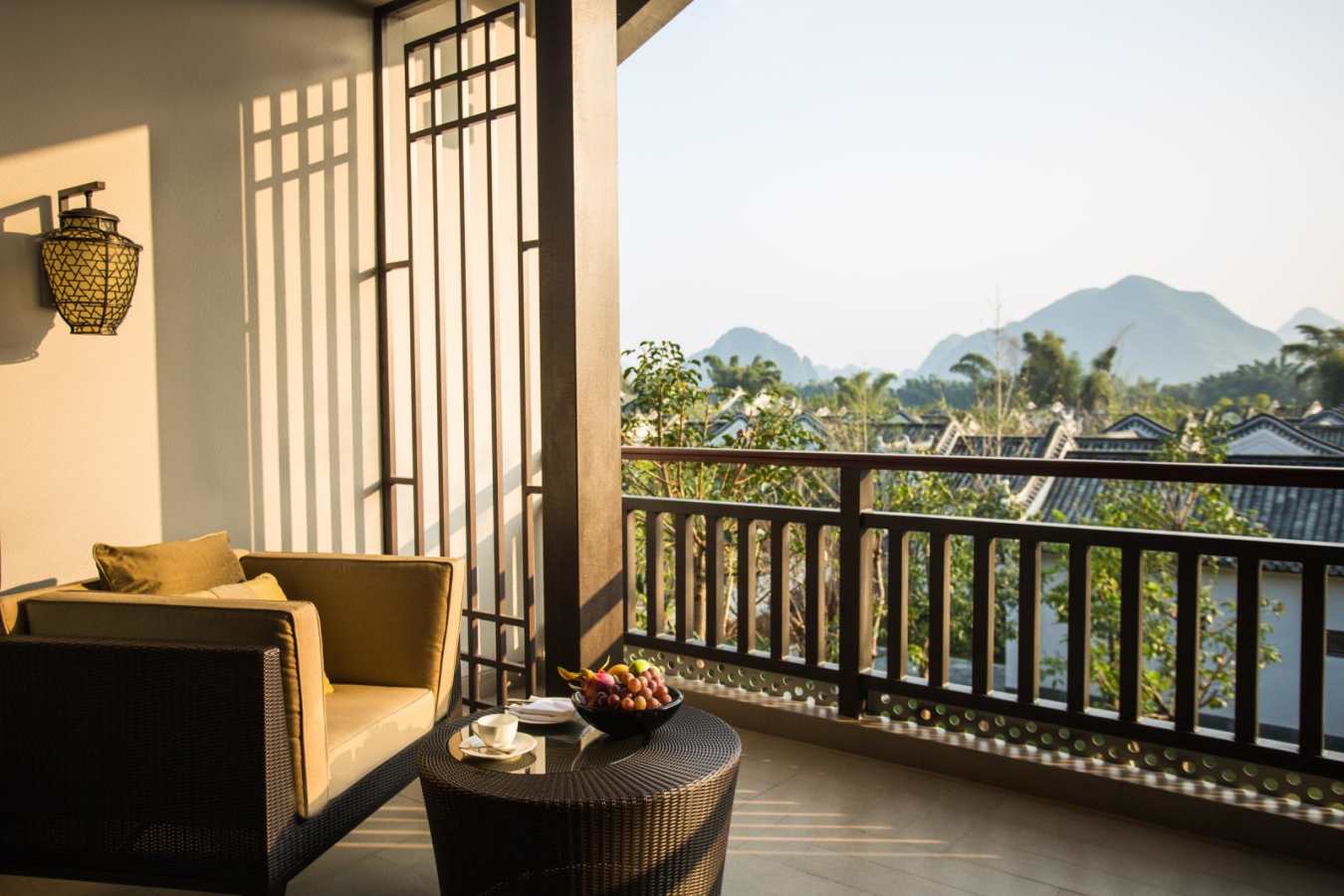 Balcony view - The Banyan Tree Yangshuo