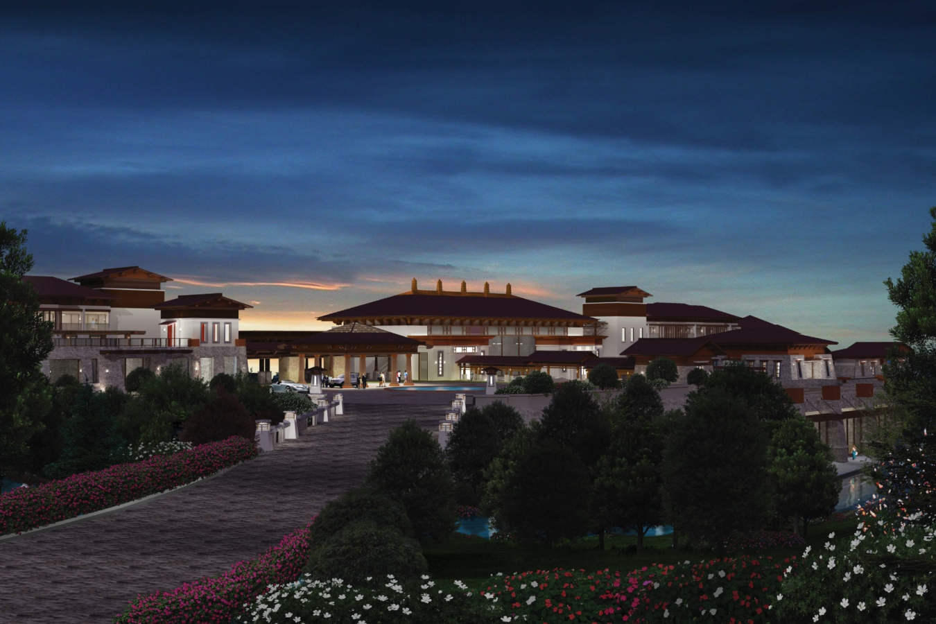 Exterior at Dusk