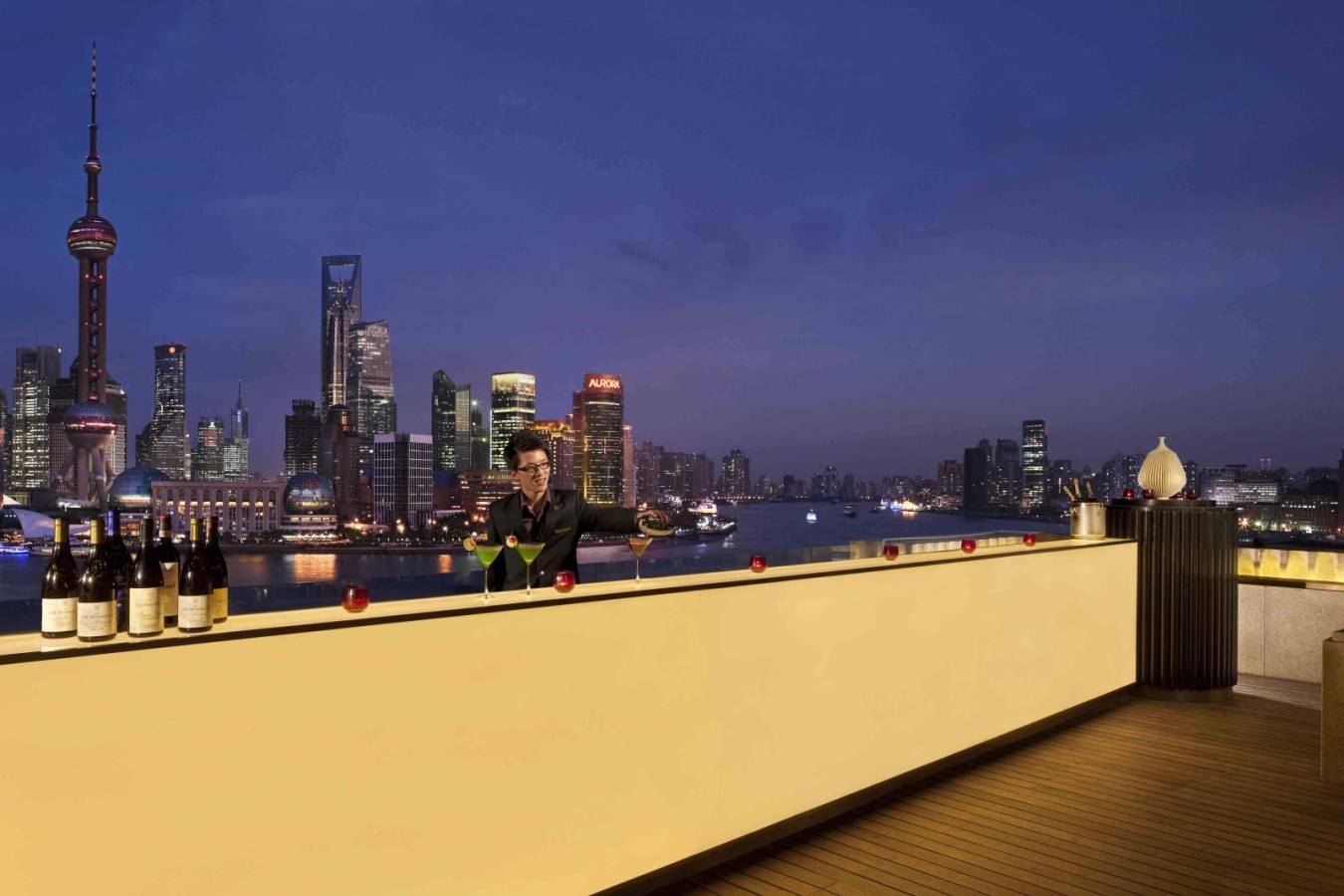 Rooftop bar - The Peninsula