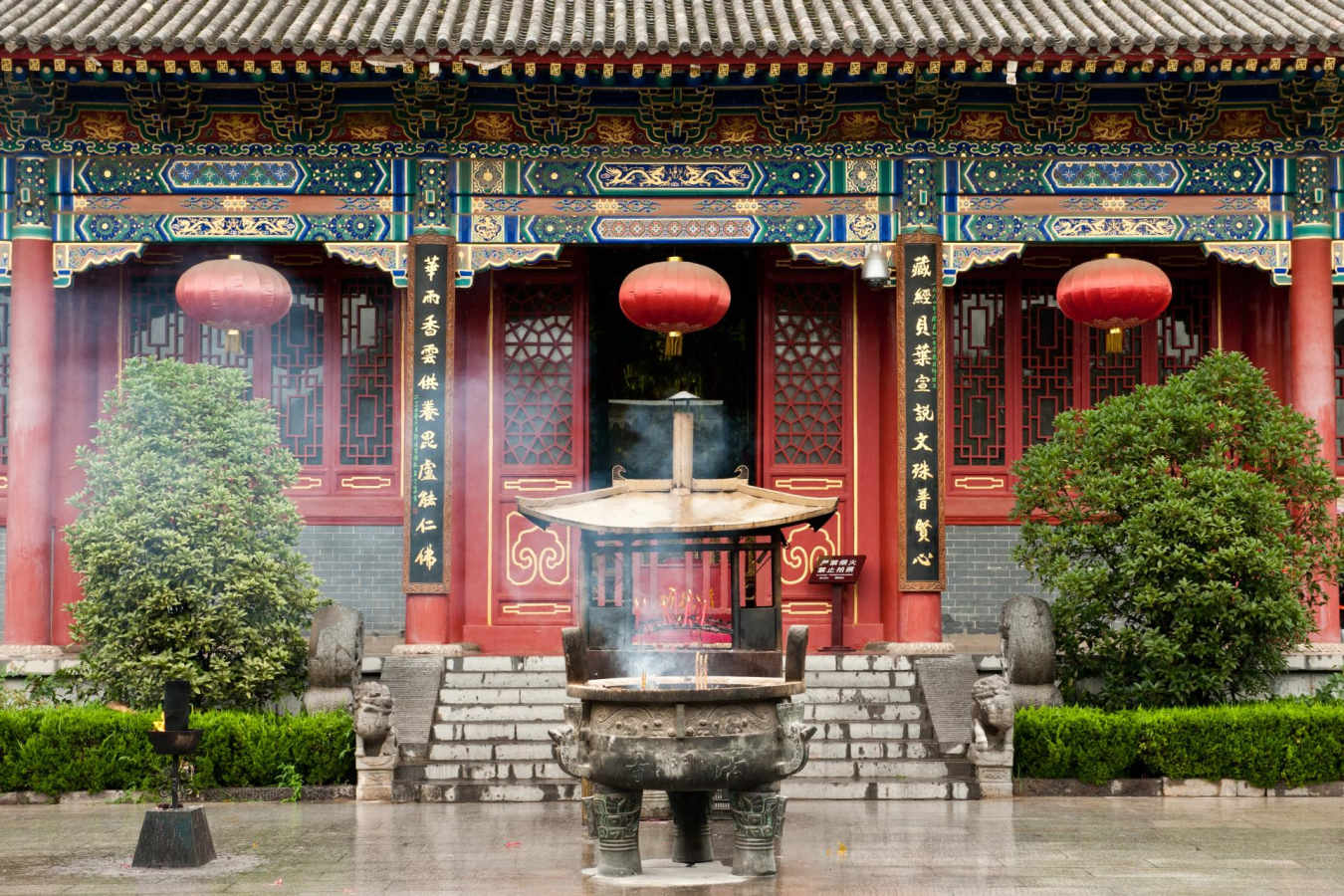 Xian temple - Sofitel Legend Peoples Grand Hotel Xian