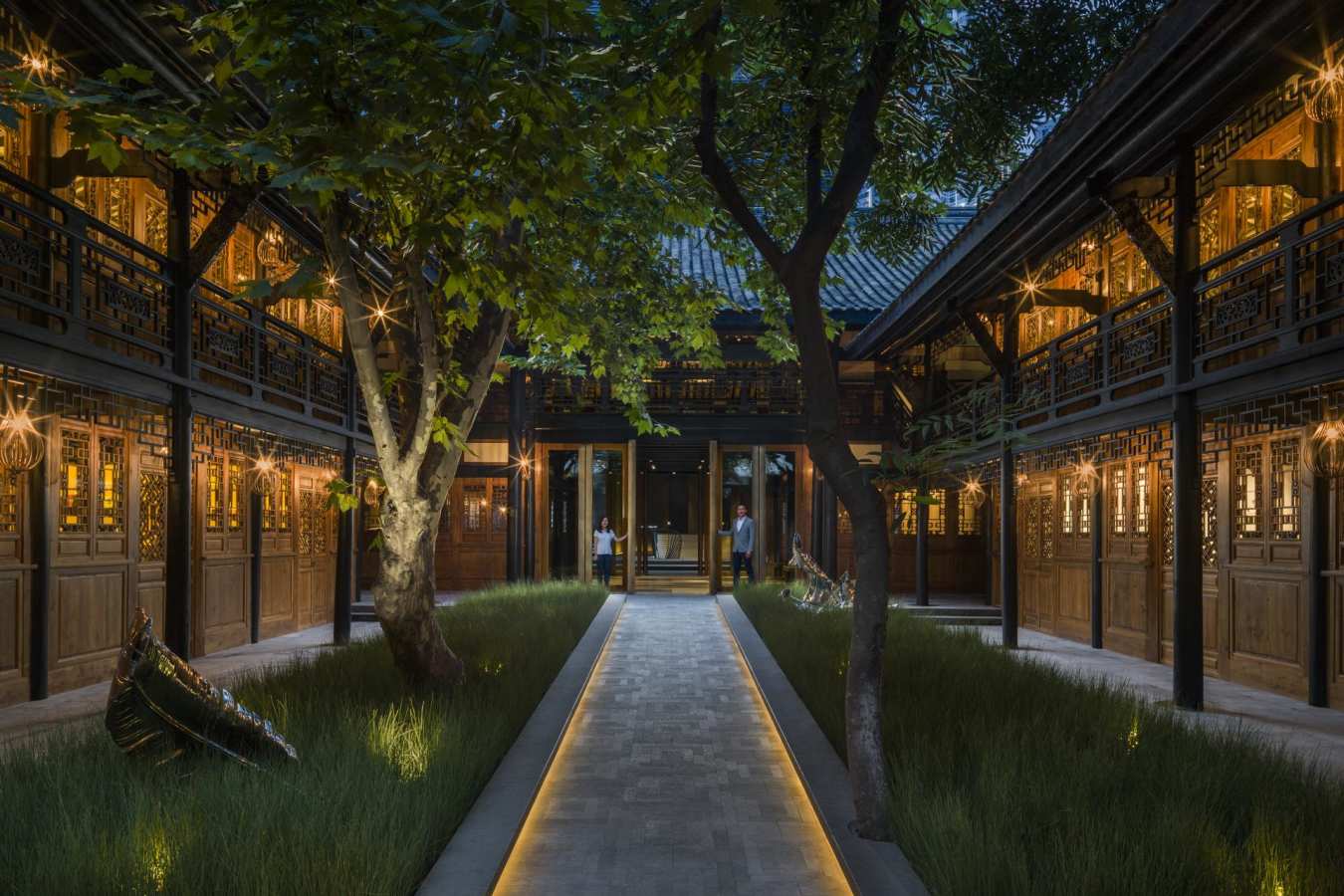 Courtyard  - The Temple House Hotel