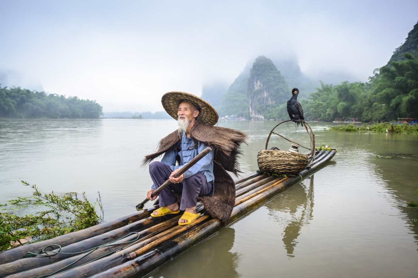 Cormorant Fishing in Guilin  -
