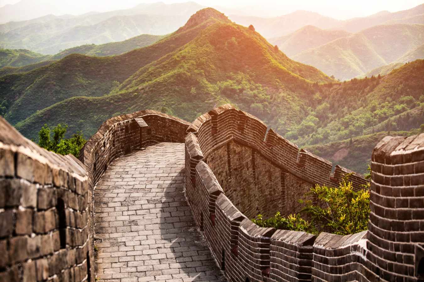 Great Wall of China in Beijing  -