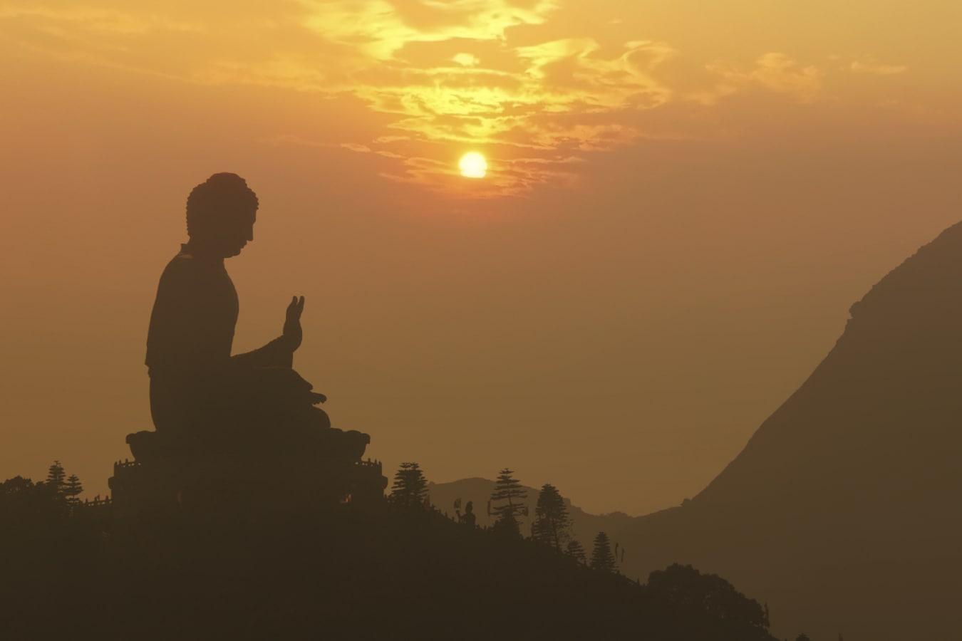 Giant Buddha stature at the Po Lin Monastry - China Explorer