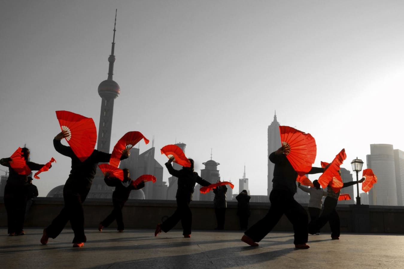 Dancers in Shanghai