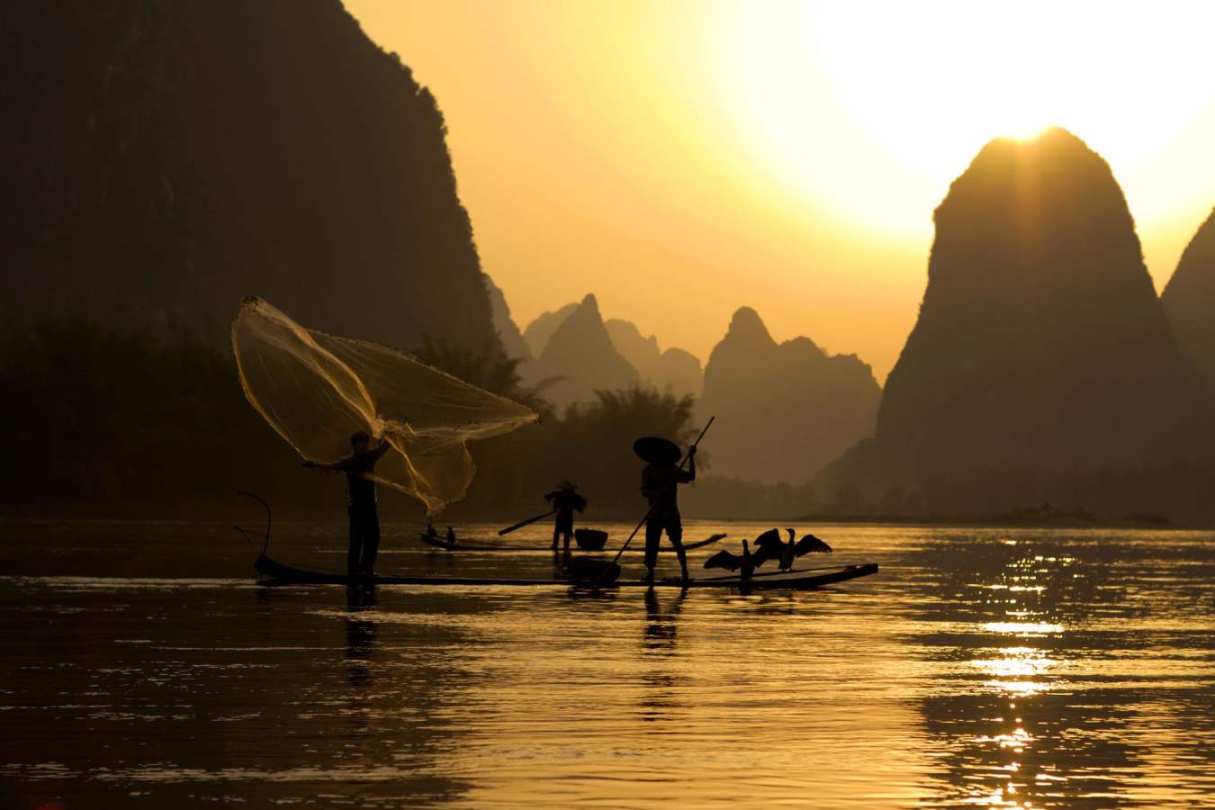 Sunset in Guilin