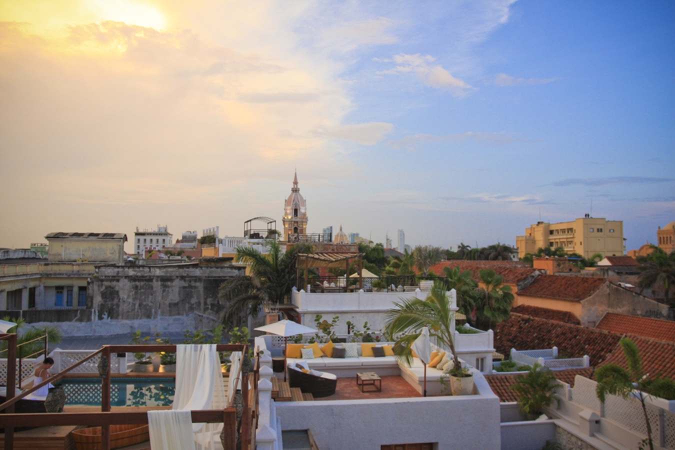 Cartagena roof tops - Ananda Hotel Boutique