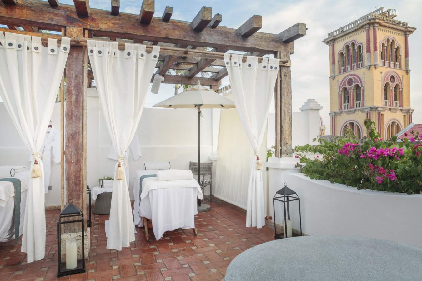 Terrace massage space - Casa San Agustin