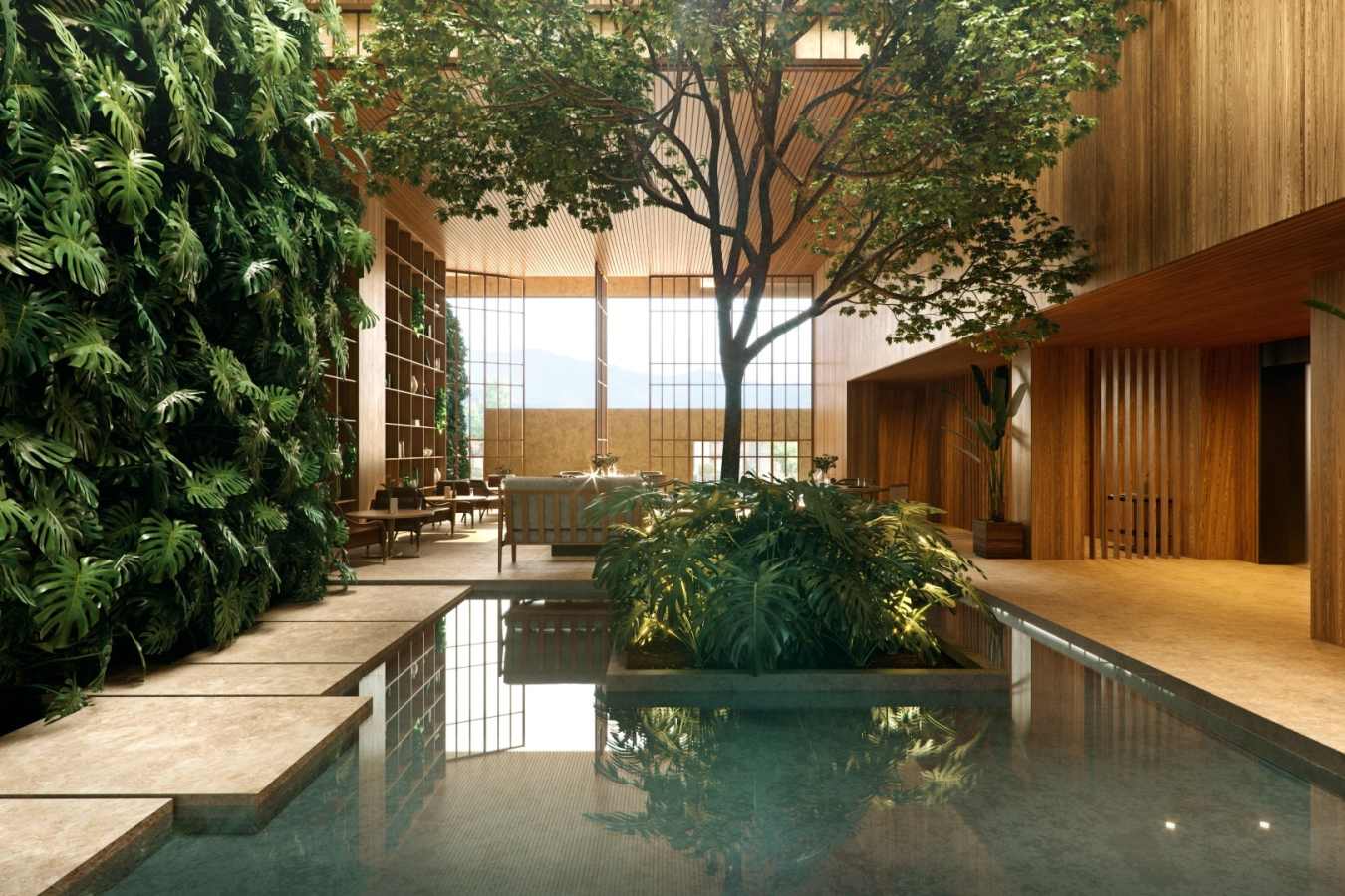 Tranquil interiors - Elcielo Hotel
