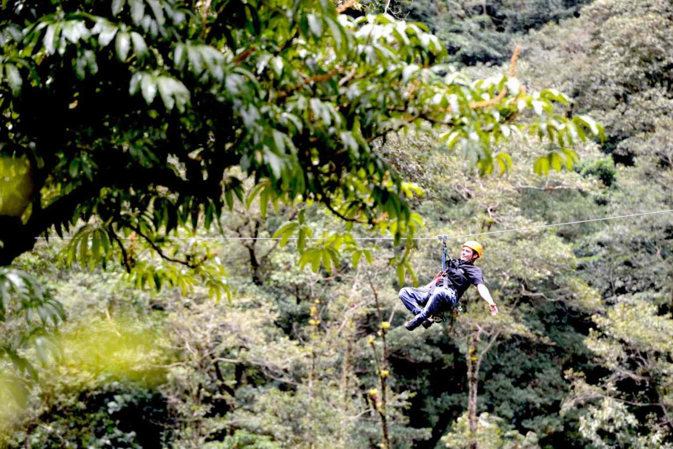 Canopy zip-wiring - El Silencio Lodge