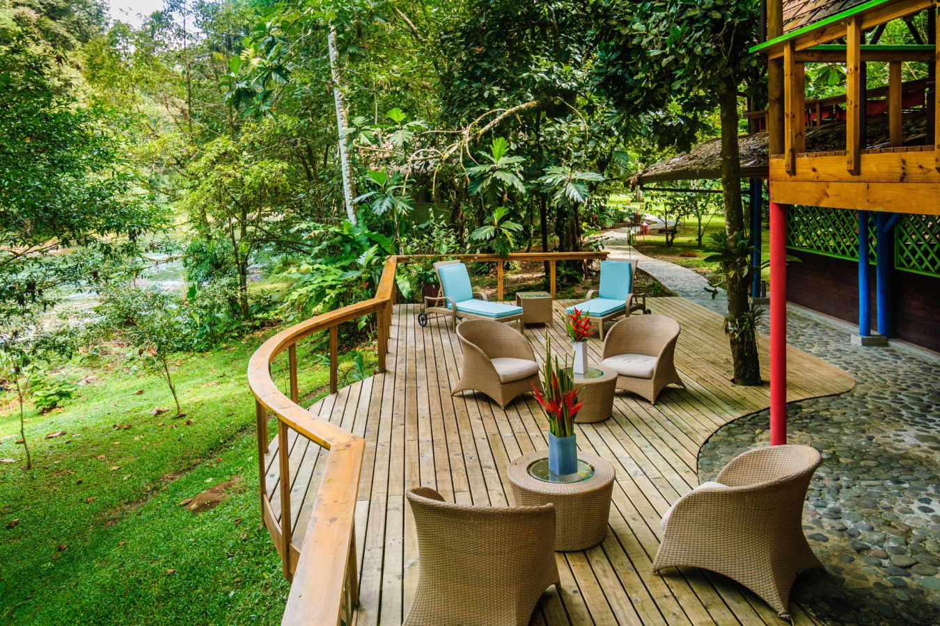 Deck - Pacuare Lodge